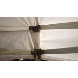 Bâche de toit blanche pour barnum – protection pluie et UV