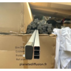 Barres de Cisaillement 1410 mm – Lot de 2 (1 Ciseau) – Compatible Barnums 3x3, 3x4.5, 3x6 – ALU 50/55 mm