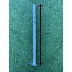 Bas de pied pour tente pliante 50/55 mm hexagonale – Compatible 2×3, 3×3, 3×4.5, 3×6 m