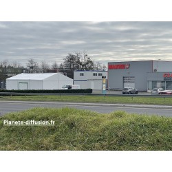 Chapiteau PRO Aluminium 10 m – Modulable & homologué BVCTS