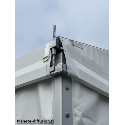 Chapiteau PRO Aluminium 10 m – Modulable & homologué BVCTS