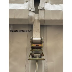 Chapiteau PRO Aluminium 10 m – Modulable & homologué BVCTS