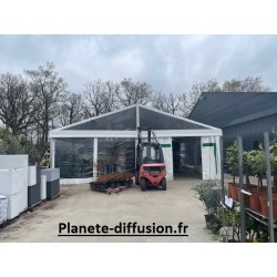 Chapiteau PRO Aluminium 10 m – Modulable & homologué BVCTS
