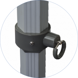 barnum alu 55 mm 3*3 m
