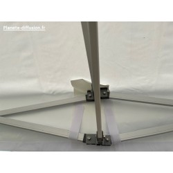 Barnum pliant professionnel 2,5x2,5 m Alu 55 mm M2