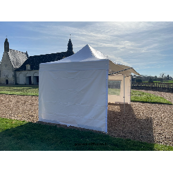 Extension auvent barnum – Protection efficace contre le soleil et la pluie.