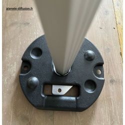 Poids de Lestage 15 kg pour Tente Pliante – Fonte Noire Anti-Corrosion