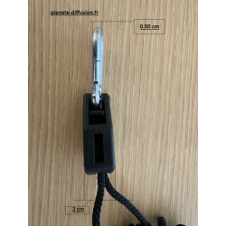 Tendeur à Cliquet sur Poulie – Lot de 6 avec Corde 2,10 m et Boucles Acier