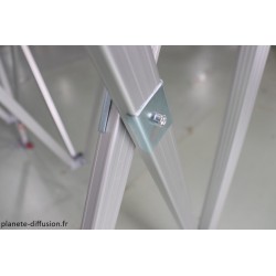 Barnum pliant professionnel 3x3 m Alu 55 mm M2