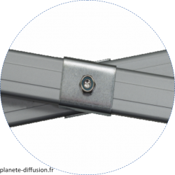 Barnum pliant professionnel 3x3 m Alu 55 mm M2