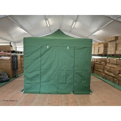 Barnum Pliant vert Acier 32 mm 3x3 m – PVC 450 g/m²