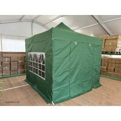 Barnum Pliant vert Acier 32 mm 3x3 m – PVC 450 g/m²