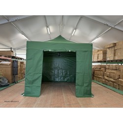 Barnum Pliant vert Acier 32 mm 3x3 m – PVC 450 g/m²