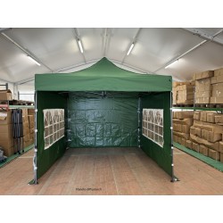 Barnum Pliant vert Acier 32 mm 3x3 m – PVC 450 g/m²