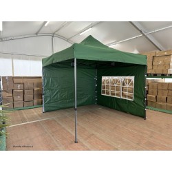Barnum Pliant vert Acier 32 mm 3x3 m – PVC 450 g/m²