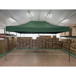 Barnum Pliant Acier 32 mm 3x4,5 m Vert – PVC 450 g/m²