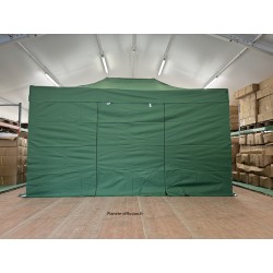 Barnum Pliant Acier 32 mm 3x4,5 m Vert – PVC 450 g/m²