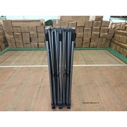 Barnum Pliant Acier 32 mm 3x6 m Vert – PVC 450 g/m²