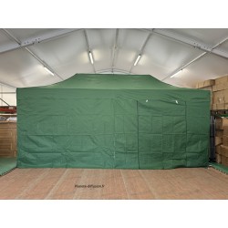 Barnum Pliant Acier 32 mm 3x6 m Vert – PVC 450 g/m²