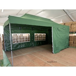 Barnum Pliant Acier 32 mm 3x6 m Vert – PVC 450 g/m²