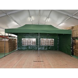 Barnum Pliant Acier 32 mm 3x6 m Vert – PVC 450 g/m²