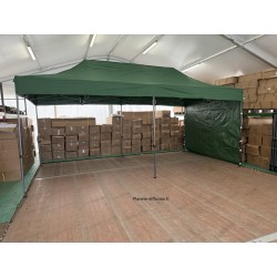 Barnum Pliant Acier 32 mm 3x6 m Vert – PVC 450 g/m²