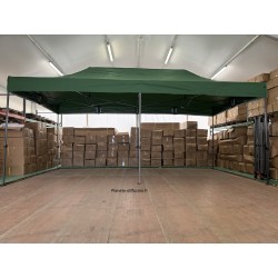 Barnum Pliant Acier 32 mm 3x6 m Vert – PVC 450 g/m²