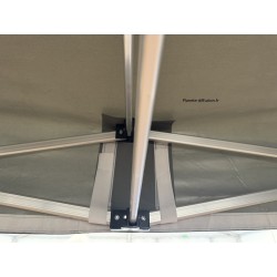 Barnum Pliant Pro 2x3 m Alu 40 mm – Étanche, Parois Incluses – Promo -25 %
