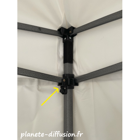 Boîtier Coulissant 2 Sorties pour Pied Haut d’Angle –