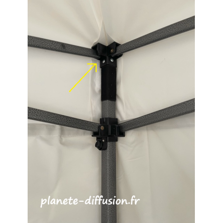 Pièce Fixe de Liaison d’Angle – 2 Sorties pour Barres de Cisaillement –