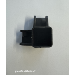 Pièce fixe de liaison d’angle – 2 sorties – Tente pliante acier 32 mm – A-1