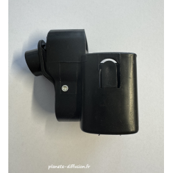 Boîtier de réglage hauteur – Bas de pied tente pliante acier 32 mm – Réf. C