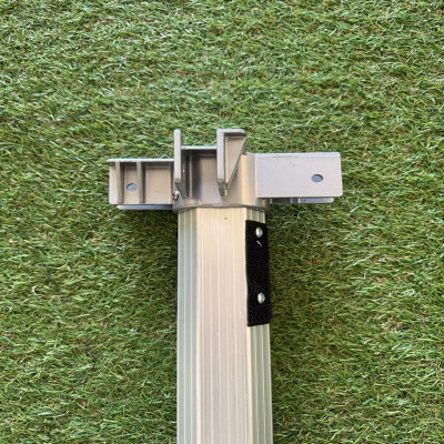 Pied central professionnel Aluminium Ø55 mm avec bas de pied – Tente pliante 5x5 m