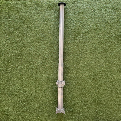 Mât complet pour barnum pliant – Gamme Alu Pro 55 | Haut + Bas de mât