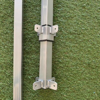 Mât complet pour barnum pliant – Gamme Alu Pro 55 | Haut + Bas de mât