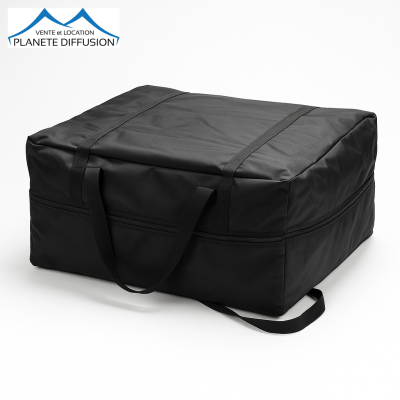 Sac de transport 60 × 60 × 28 cm — pratique, résistant et parfait pour protéger votre matériel lors de vos déplacements.