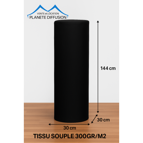 Housse 3x3 m de protection pour barnum – Polyester 300 g/m² PVC – Compatible acier & alu