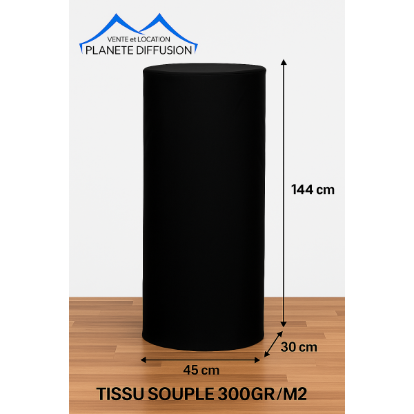 Housse 3x6 m de protection pour barnum – Polyester 300 g/m² PVC – Compatible acier & alu