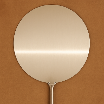 Pelle à pizza inox Ø30 cm – Longueur 140 cm | Accessoire four à bois