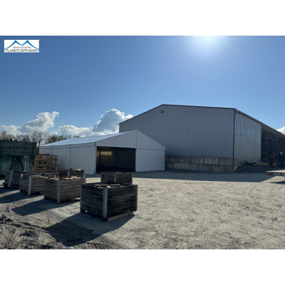 Chapiteau PRO Aluminium 10 m – Modulable & homologué BVCTS