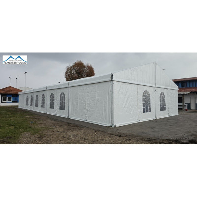 Chapiteau PRO Aluminium 10 m – Modulable & homologué BVCTS