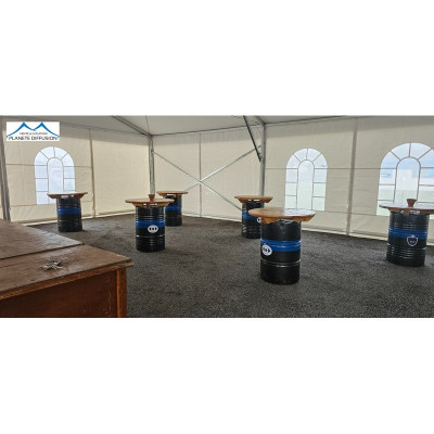 Chapiteau PRO Aluminium 10 m – Modulable & homologué BVCTS
