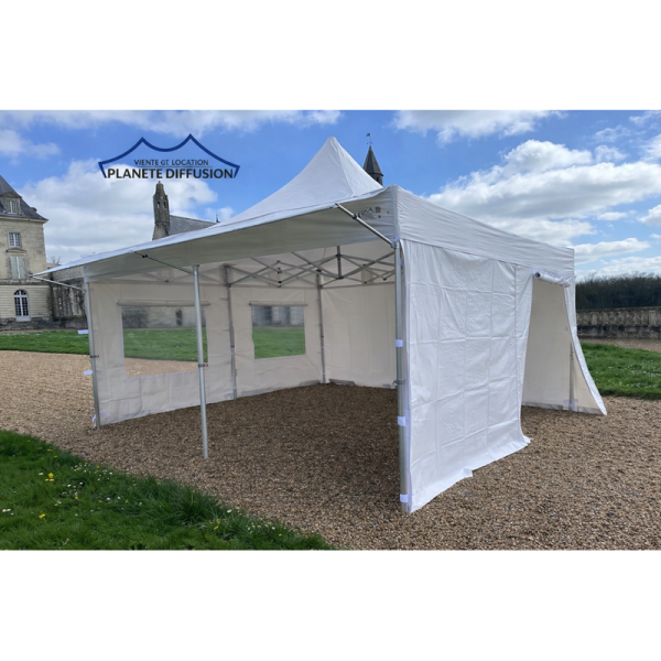 Casquette d’extension 5 m professionnelle pour barnum