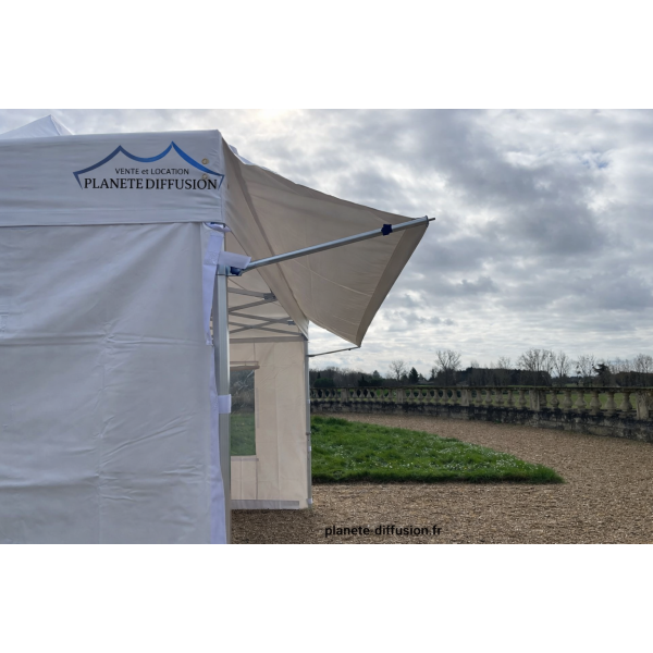 Casquette d’extension 4 m professionnelle pour barnum