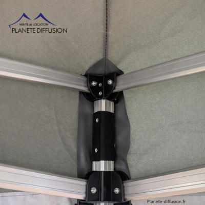 Bâche de toit de remplacement pour tente pliante 3 × 6 m