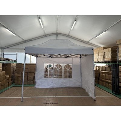 Barnum Pliant Pro 2x3 m Alu 40 mm – Étanche, Parois Incluses – Promo -25 %