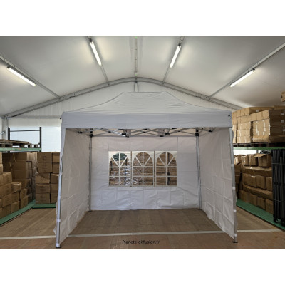 Barnum Pliant Pro 2x3 m Alu 40 mm – Étanche, Parois Incluses – Promo -25 %