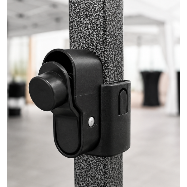 Boîtier de Réglage de Hauteur – Pour Bas de Pied Tente Pliante Acier 32 mm – Réf. C