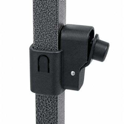 Boîtier de réglage hauteur – Bas de pied tente pliante acier 32 mm – Réf. C