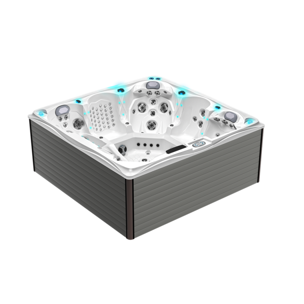 Spa California-R 5 places – 120 jets de massage – Balboa – LED – Désinfection UV